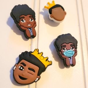 Shoe Charms- Black Boy Joy bundle